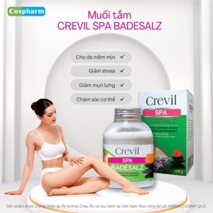 Muối khoáng tẩy da chết Crevil spa Badesalz - 600g