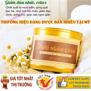 Muối ngâm chân WonMom 350g