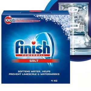 Muối rửa chén Finish Dishwasher Salt 4kg QT017389