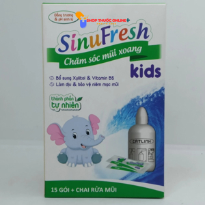 Muối rửa mũi xoang trẻ em SinuFresh Kids