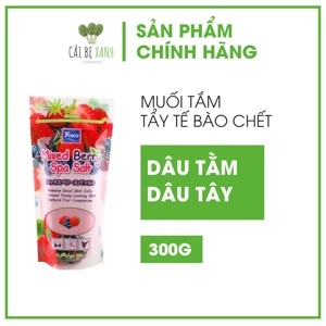 Muối tắm tẩy tế bào chết hỗn hợp dâu tây YOKO 300g