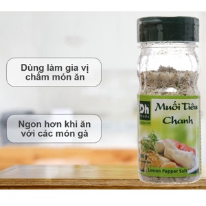 Muối tiêu chanh Dh Foods hũ 50g