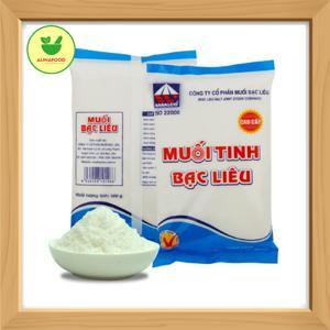Muối tinh Bạc Liêu gói 500g