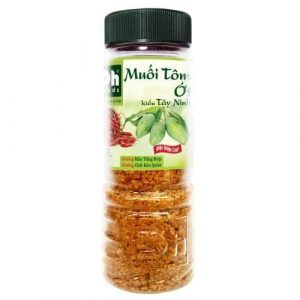 Muối tôm ớt kiểu Tây Ninh Dh Foods hũ 120g