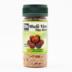 Muối tôm Tây Ninh Dh Foods Natural hũ 80g