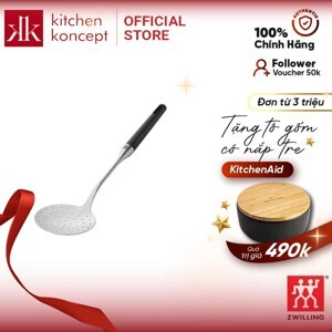 Muỗng đục lỗ Zwilling Twin Pure Black