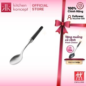 Muỗng Inox ZWILLING Twin Pure Black (Lớn)
