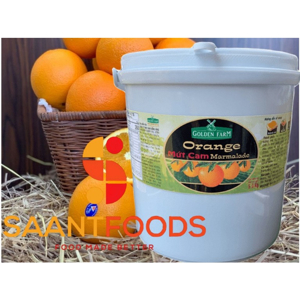 Mứt cam Jam Golden Farm xô 5 kg