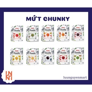 Mứt Chunky vị Thơm - túi 1kg