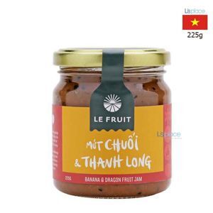 Mứt Chuối Và Thanh Long Le Fruit 225g