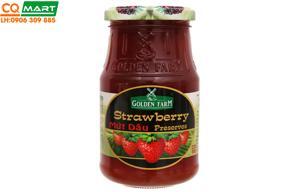 Mứt dâu Preserves Golden Farm hũ 450g