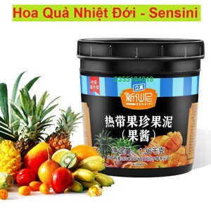 Mứt hoa quả nhiệt đới sensini