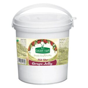 Mứt nho Jam Golden Farm xô 5 kg