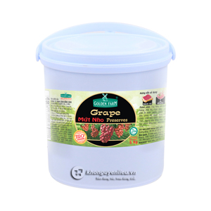 Mứt nho Jam Golden Farm xô 5 kg