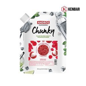 Mứt Sauce Chunky Vải Hoa hồng