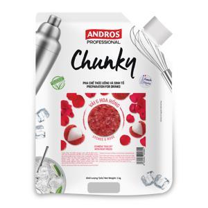 Mứt Sauce Chunky Vải Hoa hồng