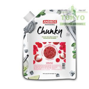 Mứt Sauce Chunky Vải Hoa hồng