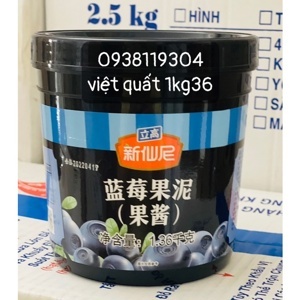 Mứt Sensini Việt quất hộp 1.36kg