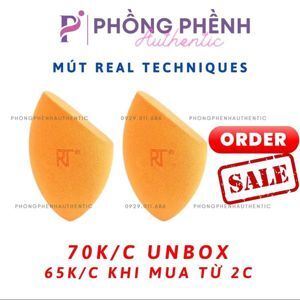 Mút tán nền Real Techniques Miracle Complexion Sponge