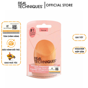 Mút tán nền Real Techniques Miracle Complexion Sponge