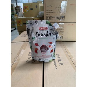 Mứt trái cây Andros Chunky Dâu – túi 1kg