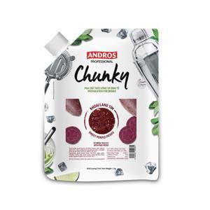 Mứt trái cây Andros Chunky Khoai lang tím – túi 1kg