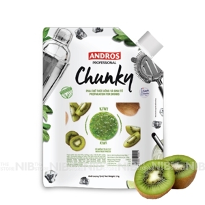 Mứt trái cây Andros Chunky Kiwi – túi 1kg