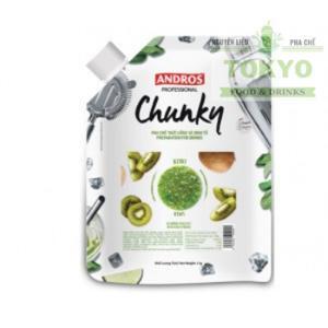 Mứt trái cây Andros Chunky Kiwi – túi 1kg