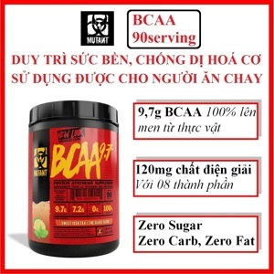 Mutant BCAA 9.7, 90 Servings (1044g)