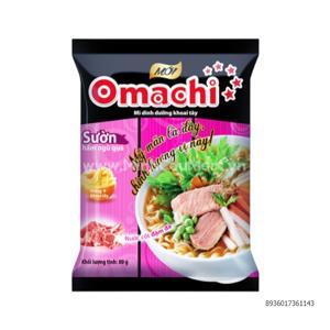 Mỳ Omachi sườn hầm ngũ quả 80g