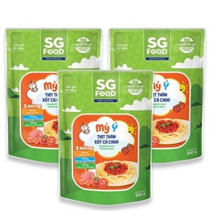 Mỳ Ý sốt bò bằm SG Food 250g