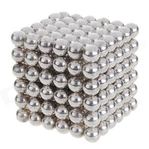 Nam châm Buckyballs 5mm màu Bạc 216 viên