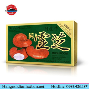 Nấm linh chi đỏ Nissan Reishi - 50 gói/hộp