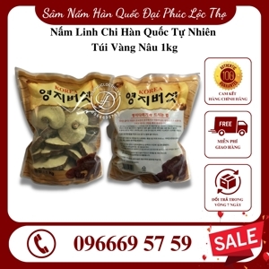 Nấm linh chi Hàn Quốc tự nhiên 1kg