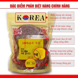 Nấm linh chi Hàn Quốc túi vàng - 1kg