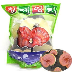 Nấm linh chi vàng thơm Hàn Quốc 1 kg túi xanh