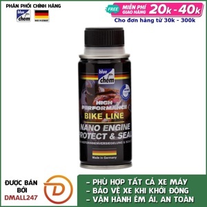 Nano bảo vệ động cơ xe máy Bluechem 33047