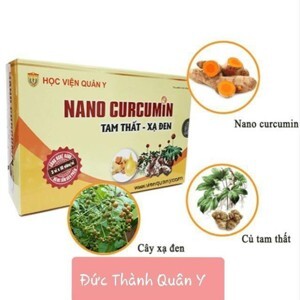 Nano Curcumin Tam Thất Xạ Đen HVQY (30 viên)