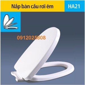 Nắp bàn cầu rơi êm HA21