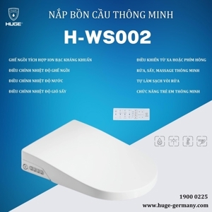 Nắp bàn cầu thông minh H-WS002