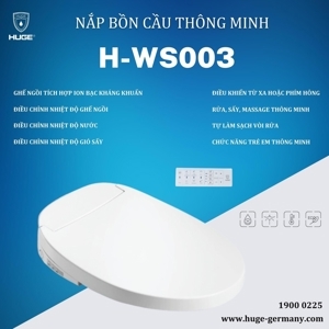 Nắp bàn cầu thông minh H-WS003