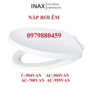 Nắp bồn cầu đóng êm Inax CF-500VS