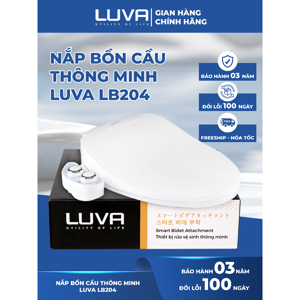 Nắp bồn cầu thông minh LUVA BIDET – LB204