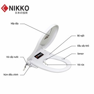 Nắp bồn cầu thông minh Nikko P69262