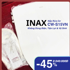 Nắp bồn cầu tự rửa cơ Inax CW-S32VN