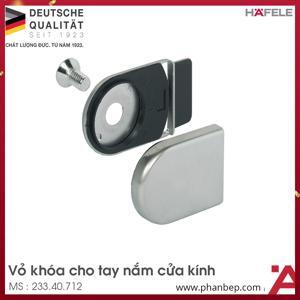 Nắp che cho khóa cốp cửa kính Hafele 233.40.712