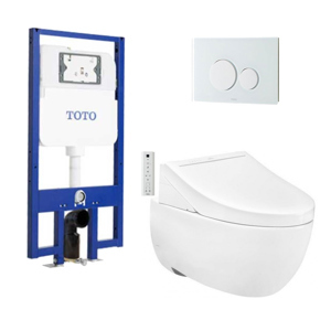 Nắp đậy nút nhấn xả Toto MB176G#WH