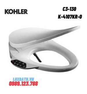 Nắp rửa bồn cầu điện tử Kohler K-4107KR-0