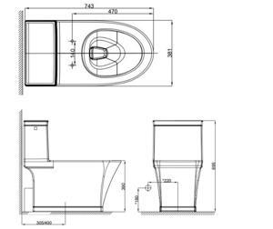 Nắp rửa điện tử thông minh American Standard WP-7SR1