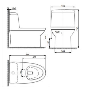 Nắp rửa điện tử thông minh American Standard WP-7SR1